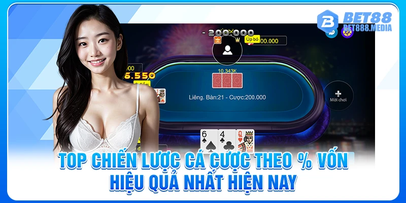 Top chiến lược cá cược theo % vốn hiệu quả nhất hiện nay