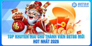 Top Khuyến Mãi Cho Thành Viên Bet88 Mới Hot Nhất 2026